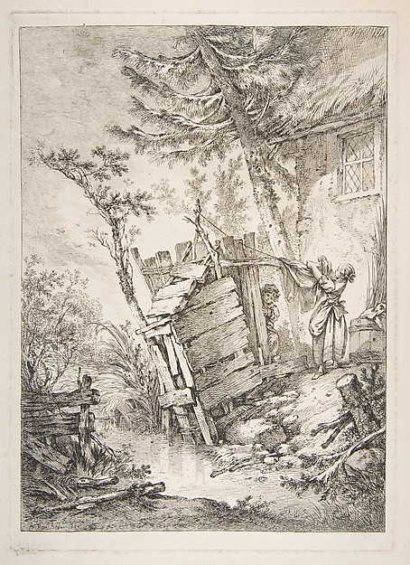François Boucher, The Laundress
