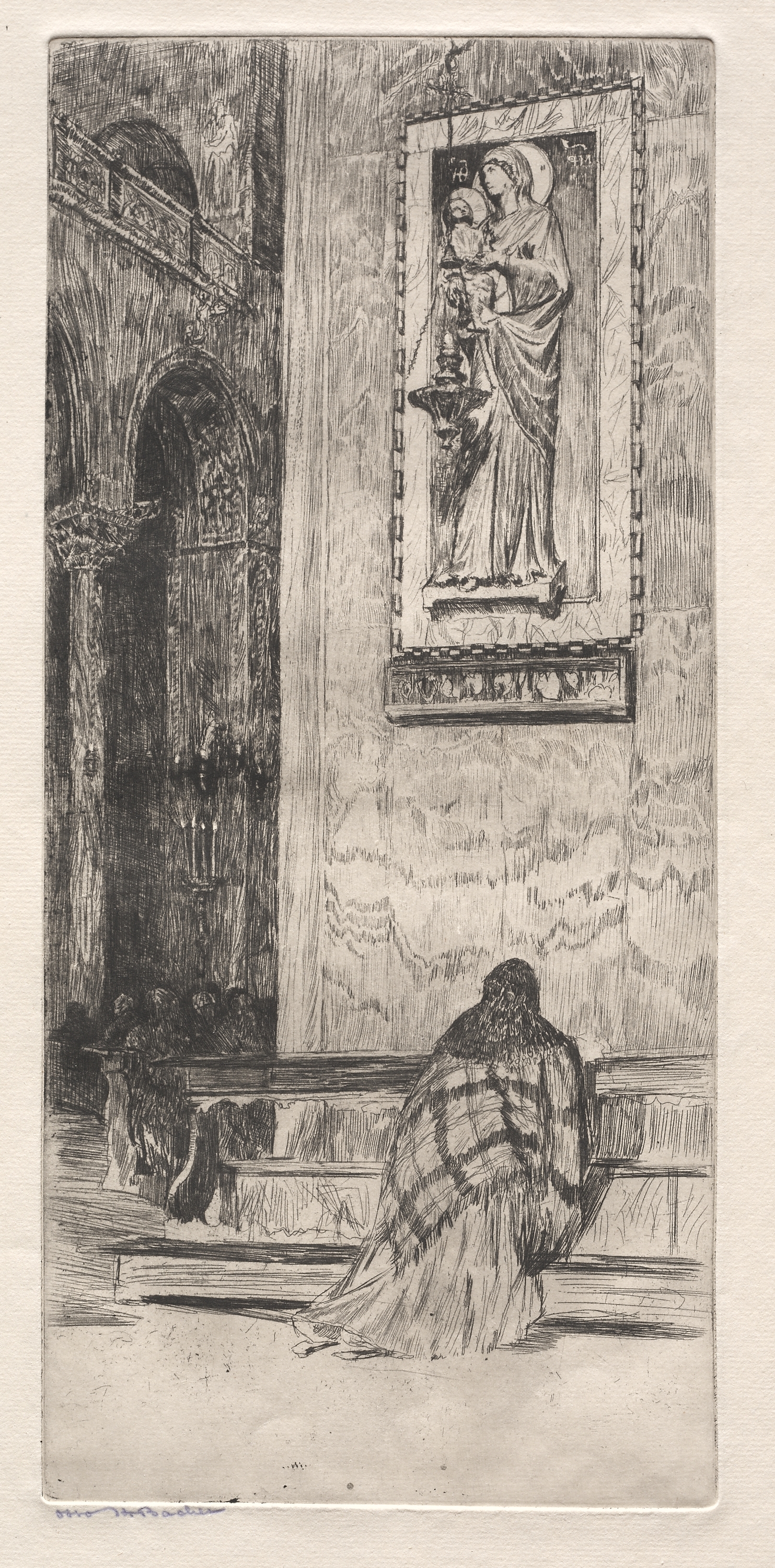 Otto H. Bacher, Etchings of Venice: St. Marks