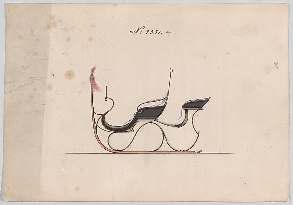 Brewster & Co., Rumble Sleigh #3331a