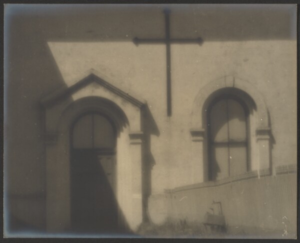Louis Fleckenstein, [Church Exterior with Cross]