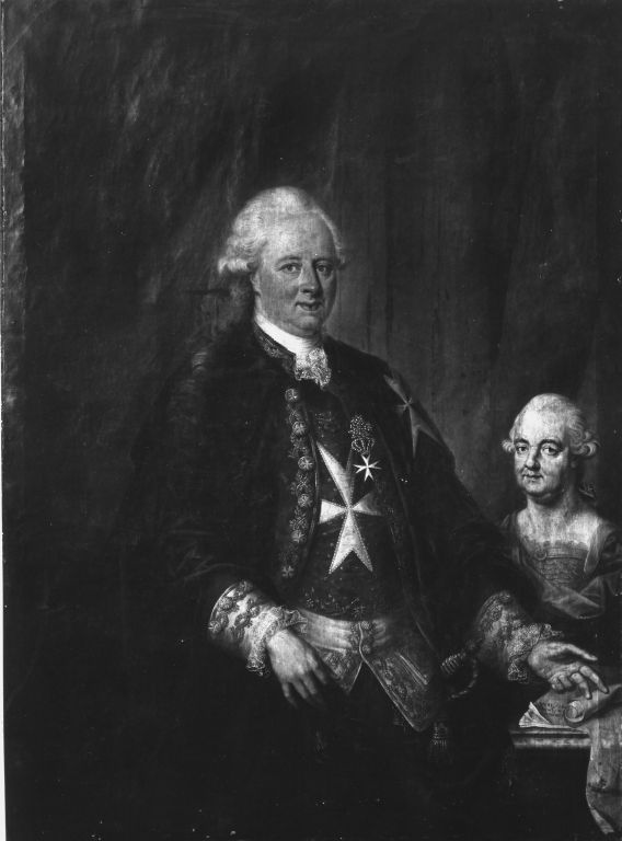 Heinrich Carl Brandt, Großprior der bayerischen Zunge des Malteserordens (Johann Baptist Anton von Flachslanden?)