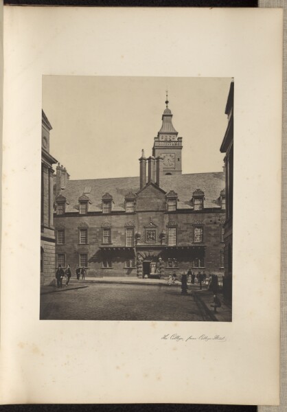 Thomas Annan, The College, from College Street.
