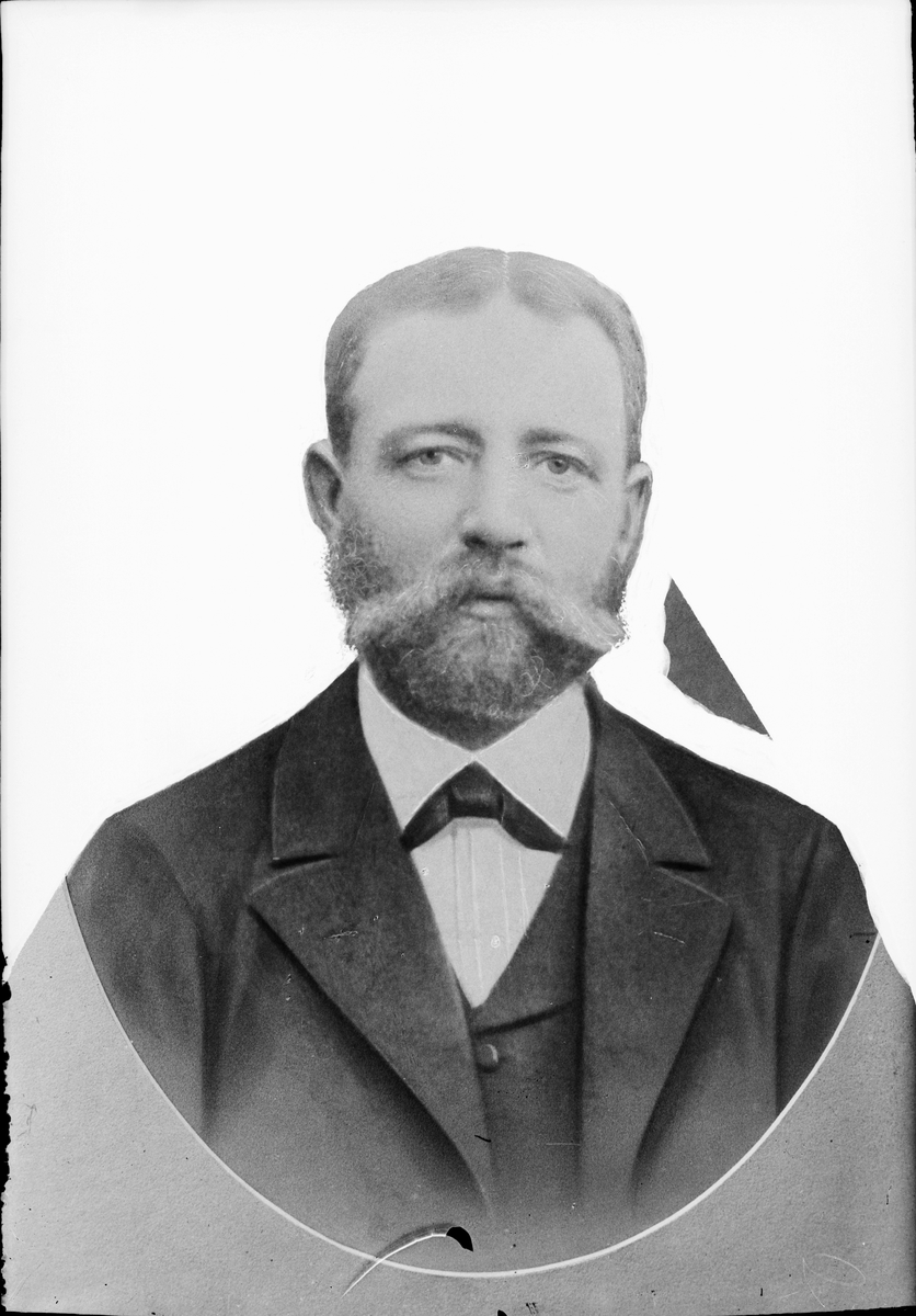 Skötsner-Edhlund, Ateljé Portrait - Man, Östhammar, Uppland