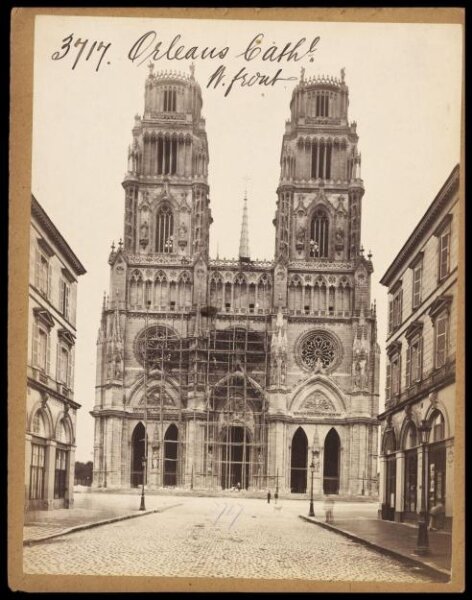 Francis Frith, Orleans Cath'l.  W. Front