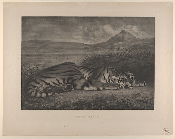 Eugène Delacroix, Royal Tiger