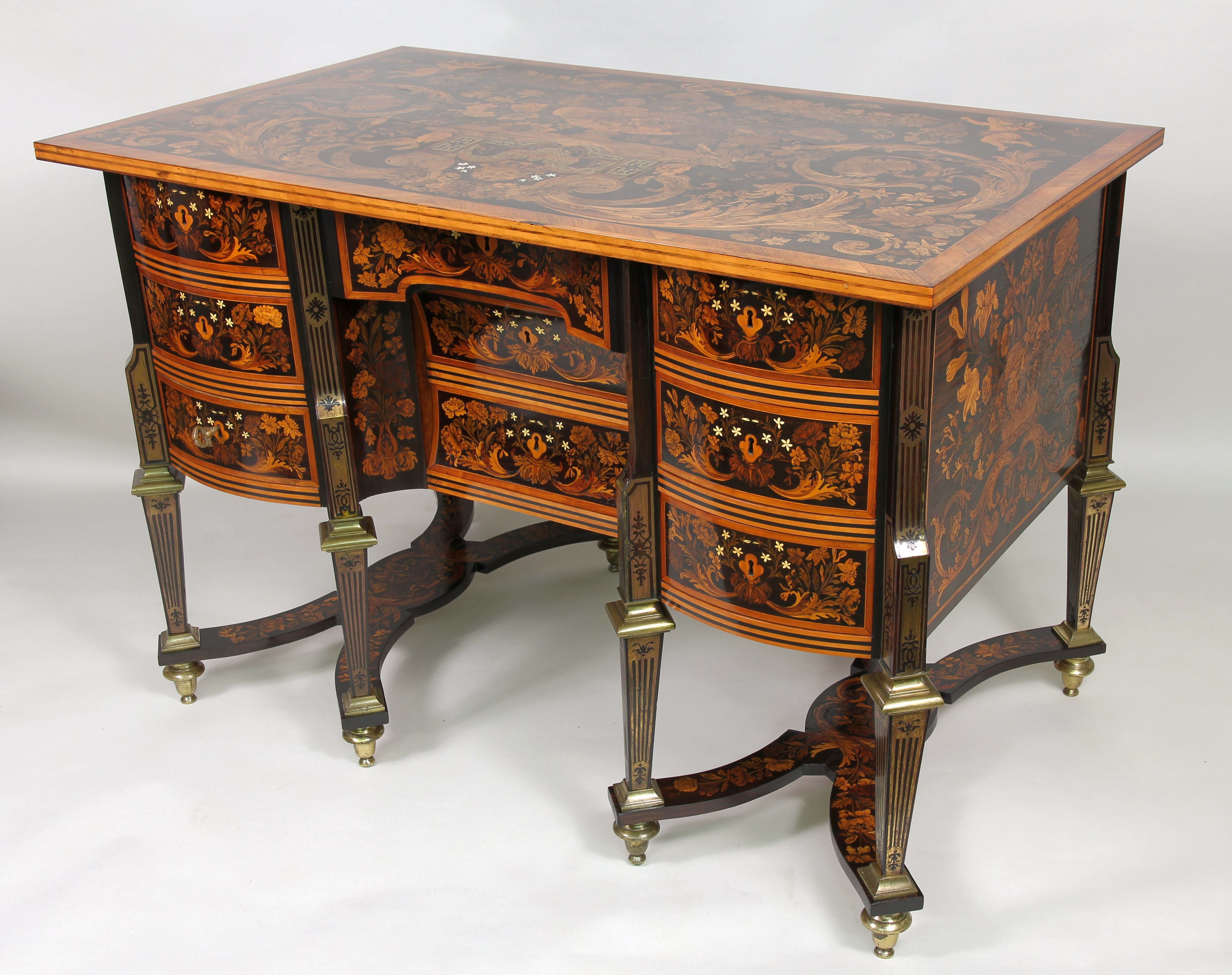 Unknown artist, Barocker Schreibtisch (Bureau Mazarin)