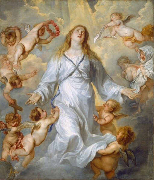 Sir Anthony van Dyck, The Virgin as Intercessor