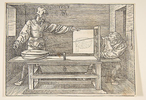 Albrecht Dürer, The Draughtsman of the Lute