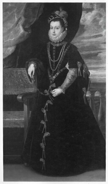 Peter Paul Rubens, Portrait of Elisabeth van Valois, third wife of Philip II of Spain, circa 1603