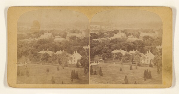 Edward and Henry T. Anthony & Co., Springfield, Mass. View From Arsenal Tower Looking Southwest.