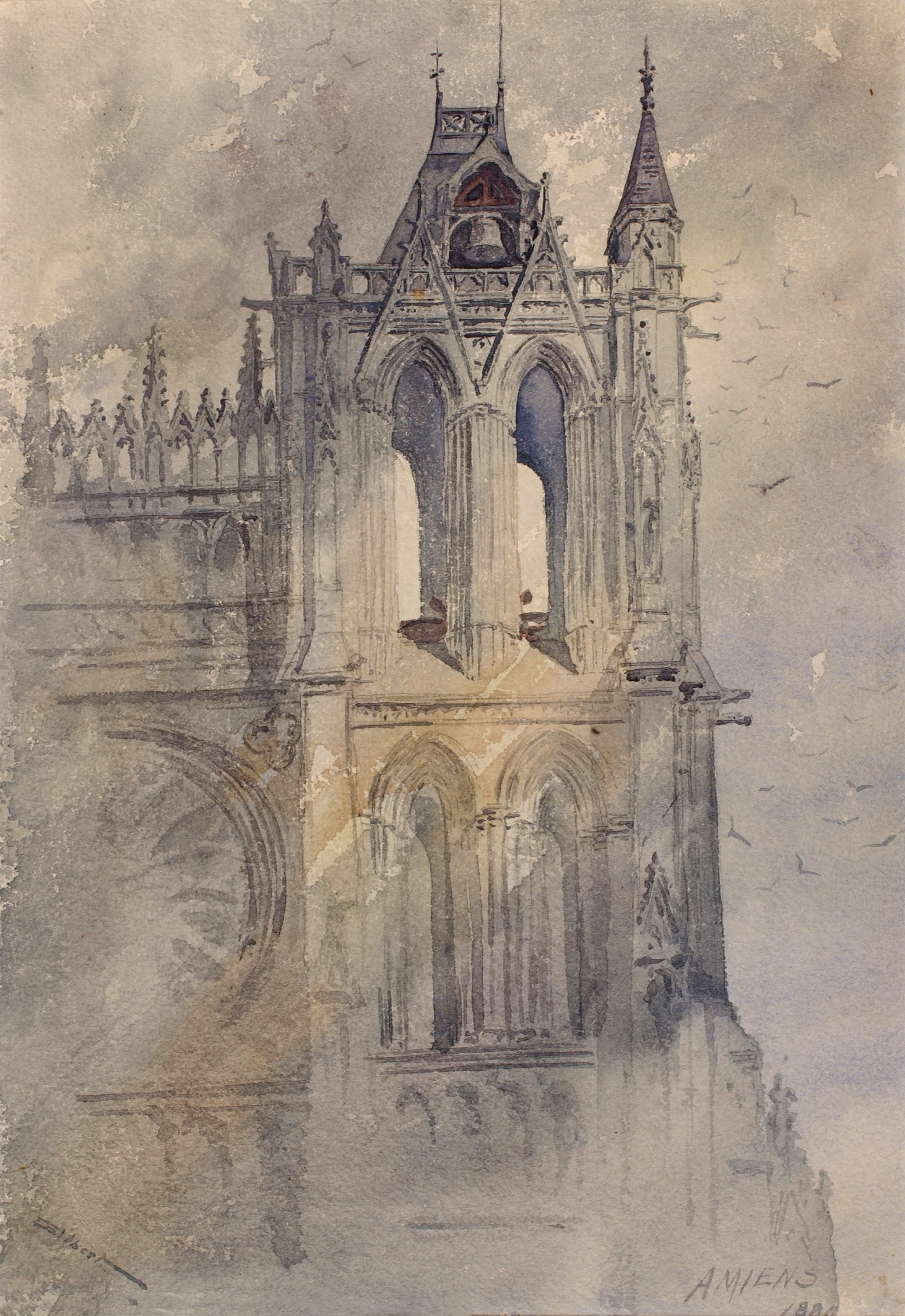 Cass Gilbert, Southwest Tower, Amiens Cathedral