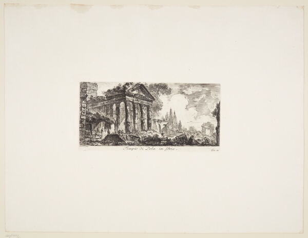 Giovanni Battista Piranesi, Pula's tempel i Istrien