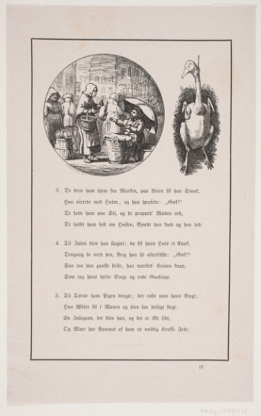 F. Hendriksen, Illustration til Johan Krohn, "Peters jul"