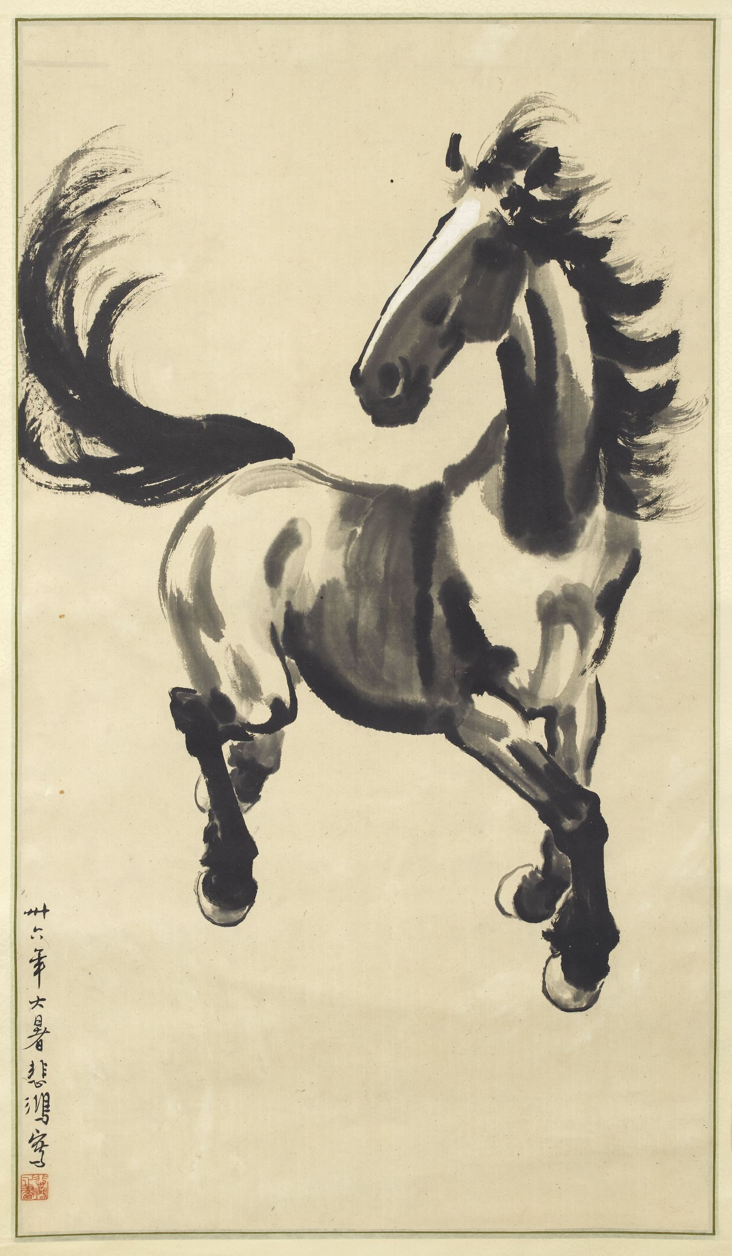 Beihong 徐悲鸿 Xu, Cheval