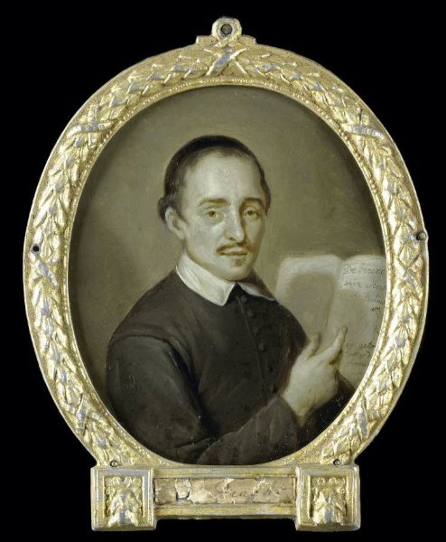 Jan Maurits Quinkhard, Portrait of Tieleman Jansz van Bracht, Clergyman and Poet in Dordrecht