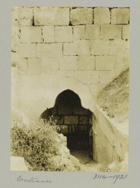K.A.C. Creswell, Mosque Entrance at Birecik Citadel, Turkey
