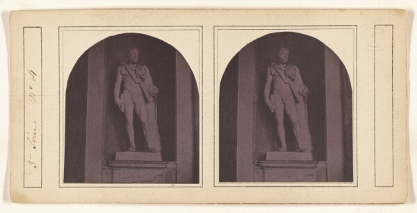 Unknown, [Unidentified statue of a Greek or Roman god or warrior]