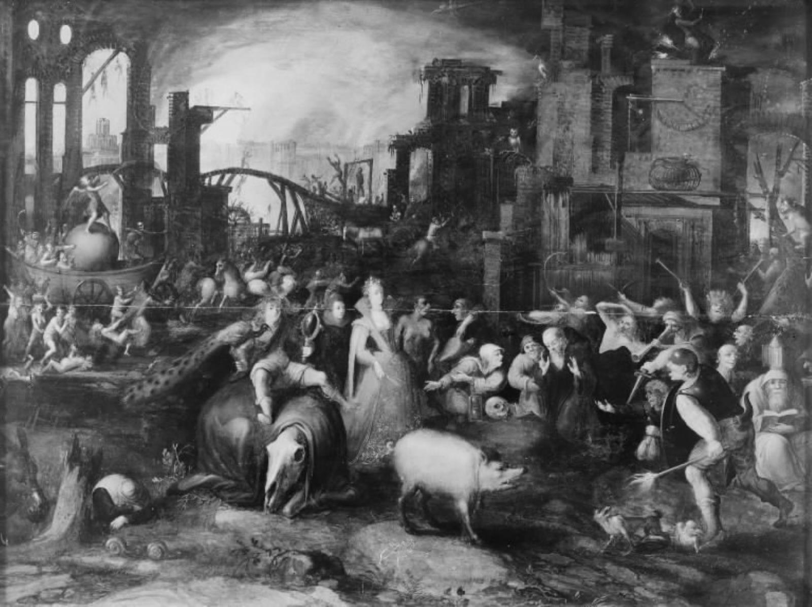 David Vinckboons, Skt. Antonius' fristelser