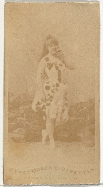 Goodwin & Company, From the Actors and Actresses series (N171) for Gypsy Queen Cigarettes