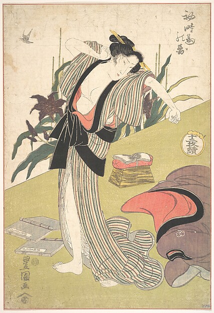 Utagawa Toyokuni I, The First Visit of the Cuckoo
