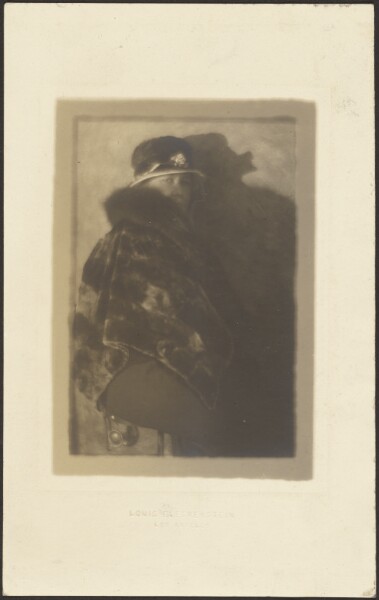 Louis Fleckenstein, [Portrait of a Woman in Profile]