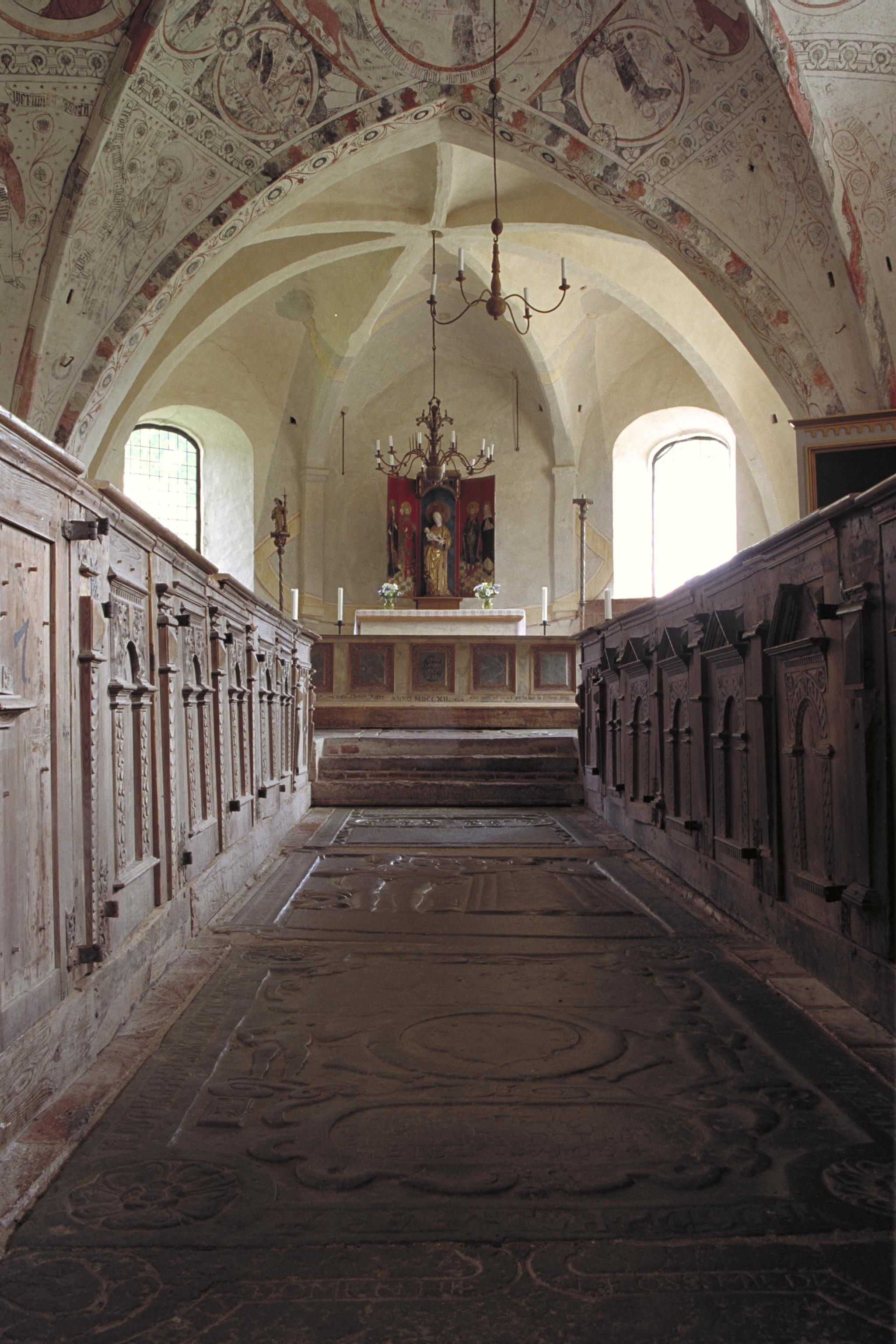 Bengt A Lundberg, Risinge gamla kyrka (Sankta Maria kyrka)