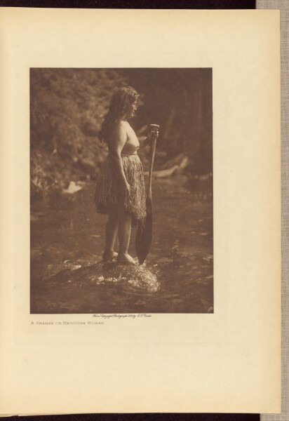 Edward S. Curtis, A Shaman or Medicine Woman