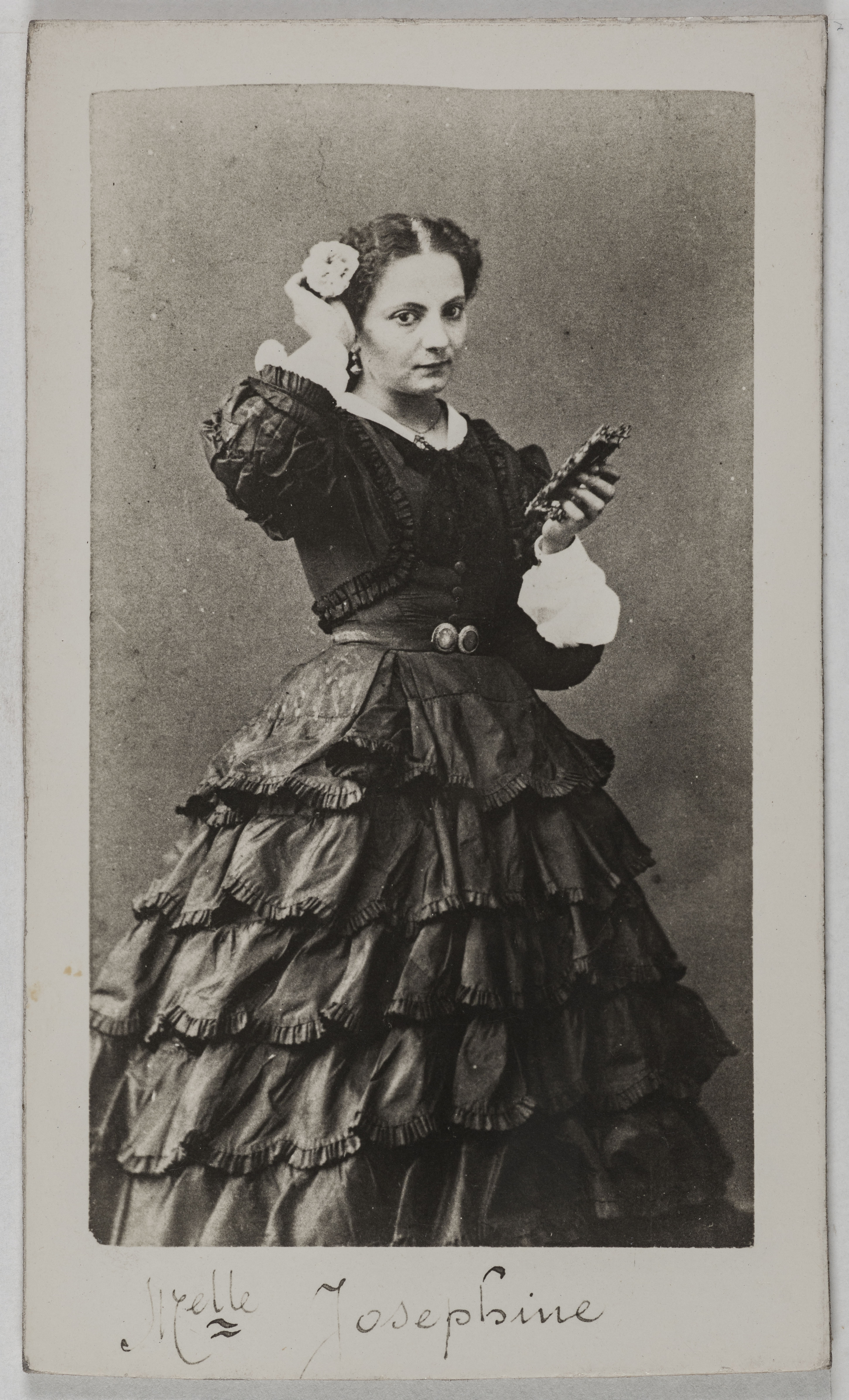 Anonyme, Portrait de Joséphine (actrice au théâtre du Gymnase et aux Folies-Bergère)