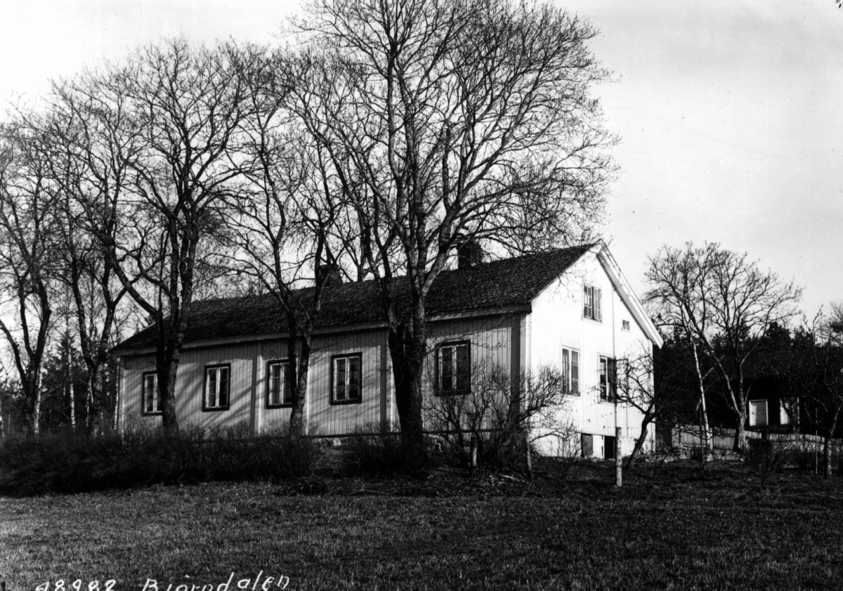 Anders Beer Wilse, Bjørndal gård, Oslo, Østre Aker. Våningshuset.