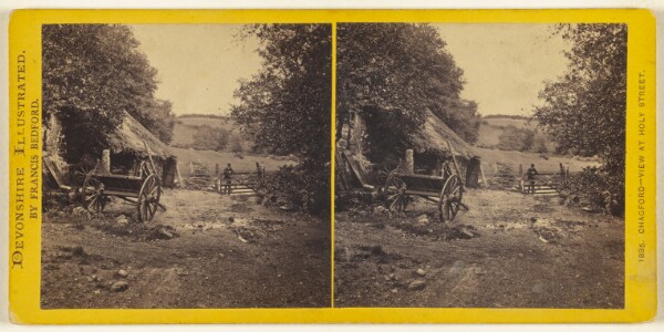 Francis Bedford, Chagford - View at Holy Street.