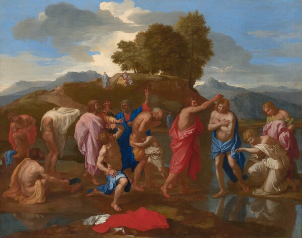 Nicolas Poussin, The Baptism of Christ