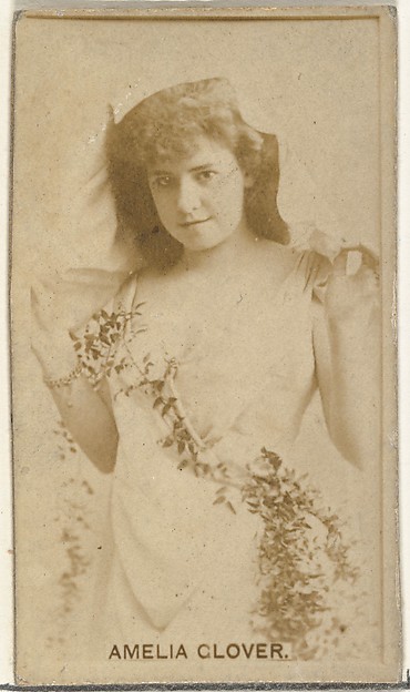 W. Duke, Sons & Co., Amelia Glover, from the Actors and Actresses series (N145-8) issued by Duke Sons & Co. to promote Duke Cigarettes