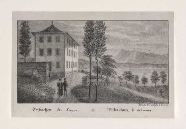 Unknown, Lithograph des Freres a Lucerne