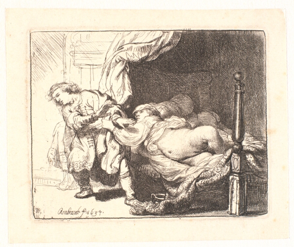 Rembrandt van Rijn, Josef og Potifars hustru