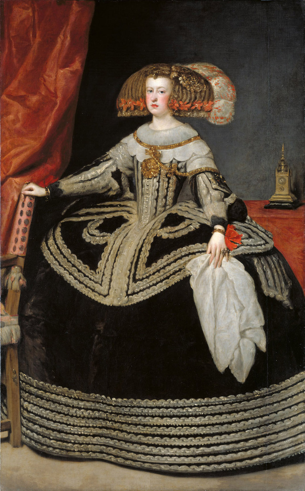 Diego Velázquez, Maria Anna, Queen of Spain