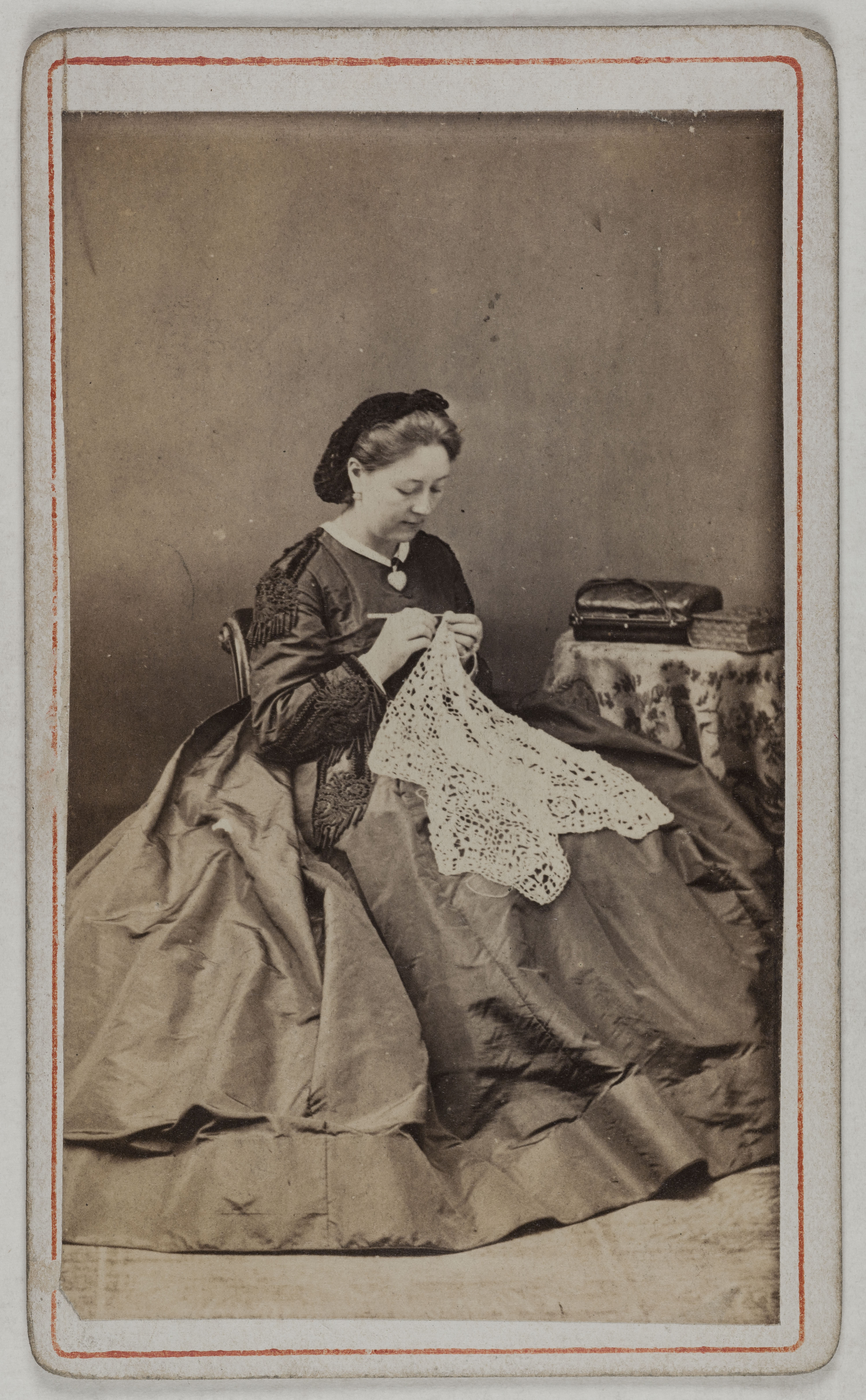Anonyme, Portrait de Deschamps Rose, (née Céleste Rose Beauregard), (1845-?), (actrice)