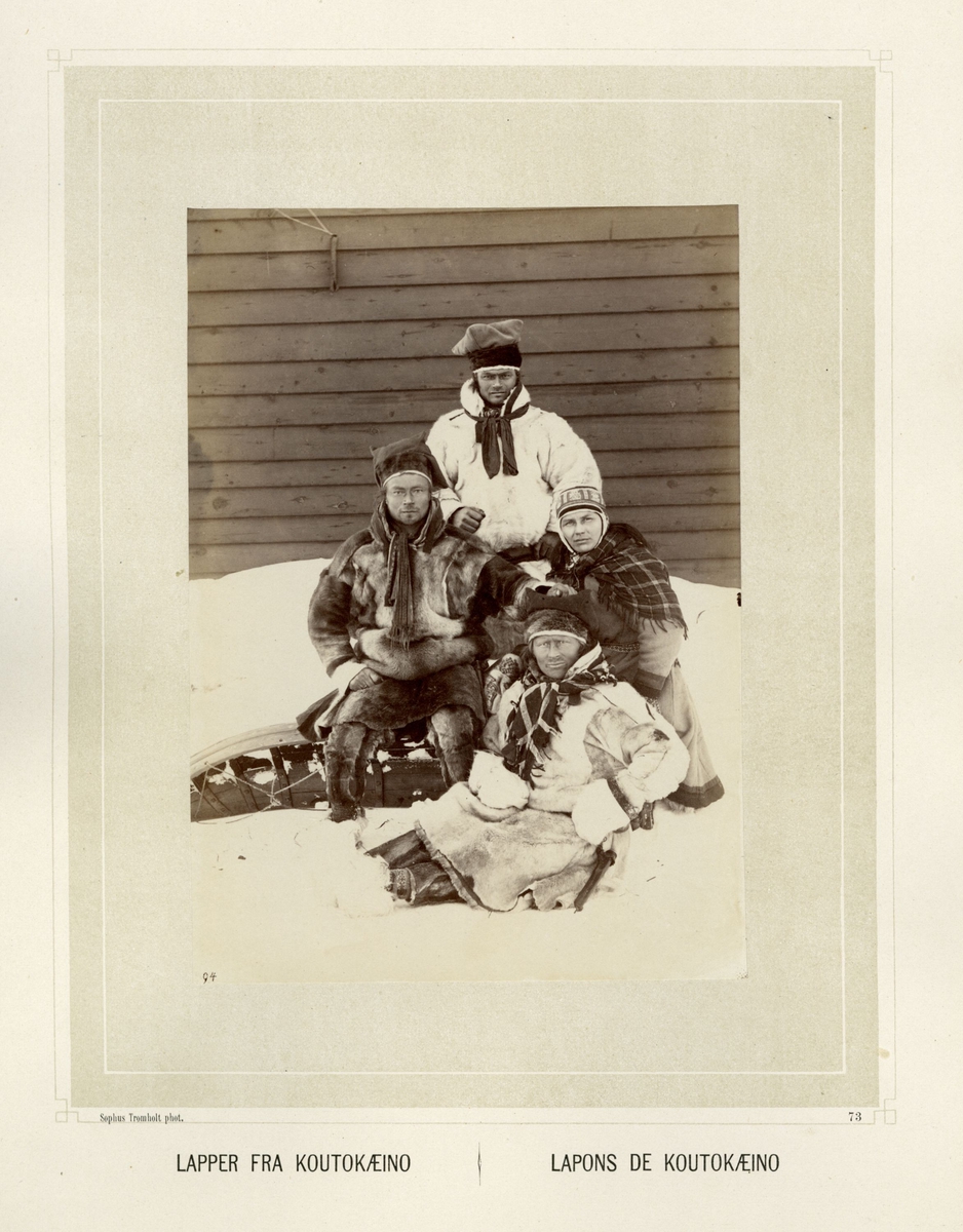 Sophus Tromholt, Billeder fra Lappernes Land/Tableaux du Pays des Lapons