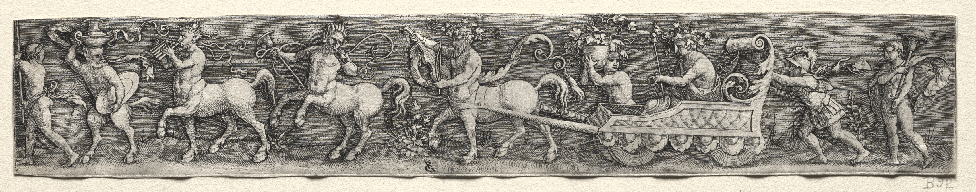 Georg Pencz, Triumph of Bacchus