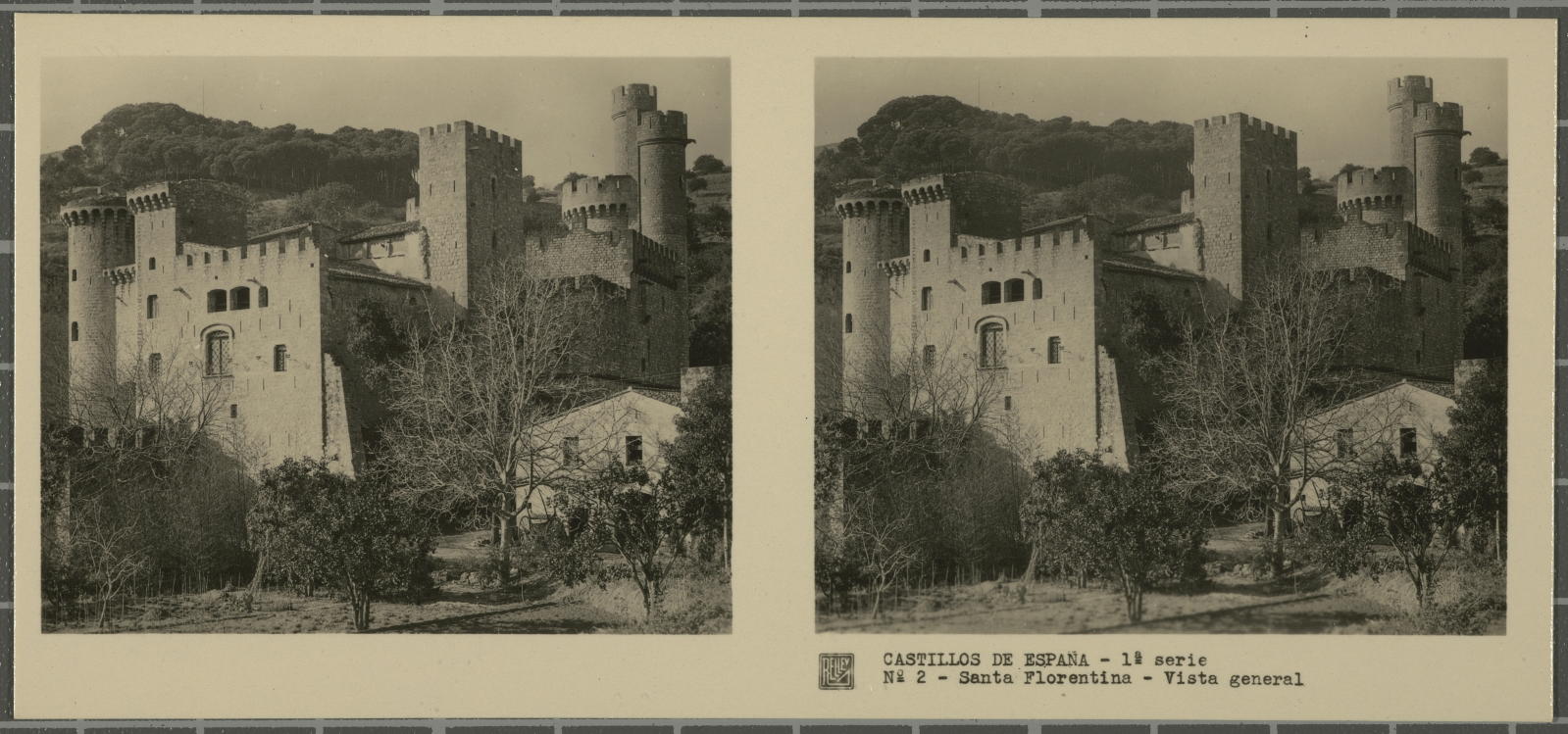 Desconegut, Castillos de España (Barcelona)