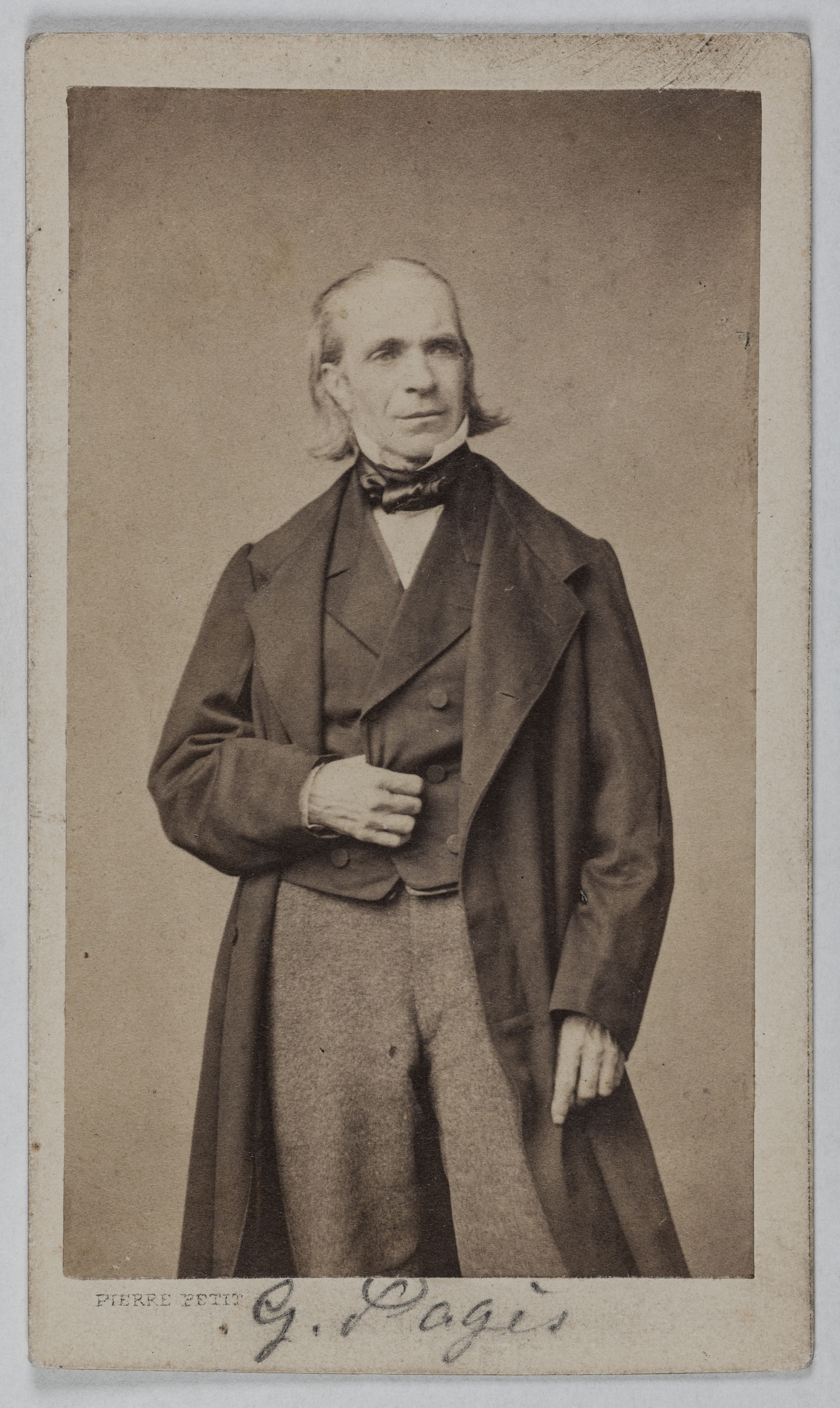 Pierre Petit, Portrait de Louis Antoine Pages (Garnier-Pages, dit), (1803-1878), (homme politique, historien)