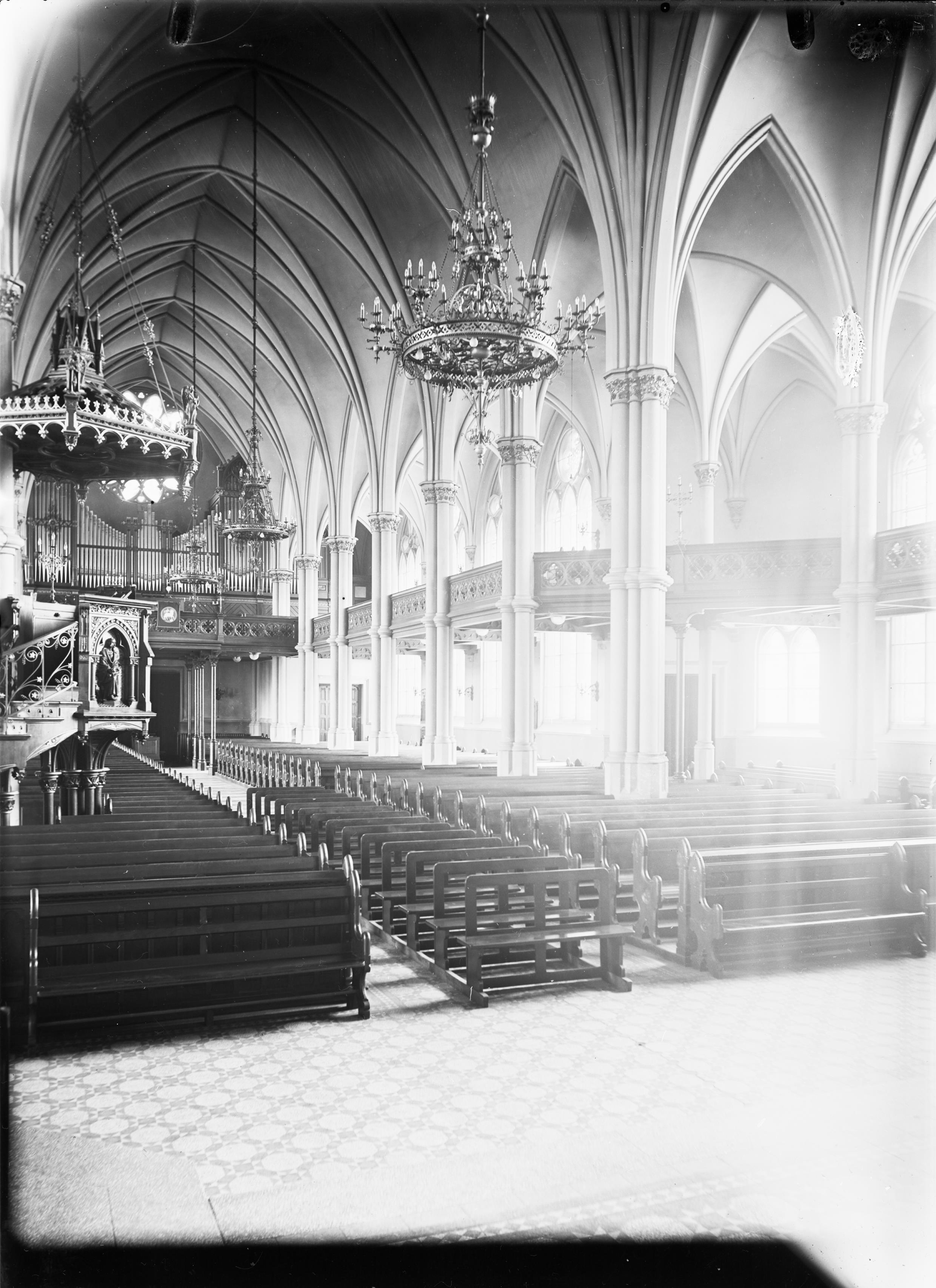 Axel Forssén, Oscar Fredriks kyrka
