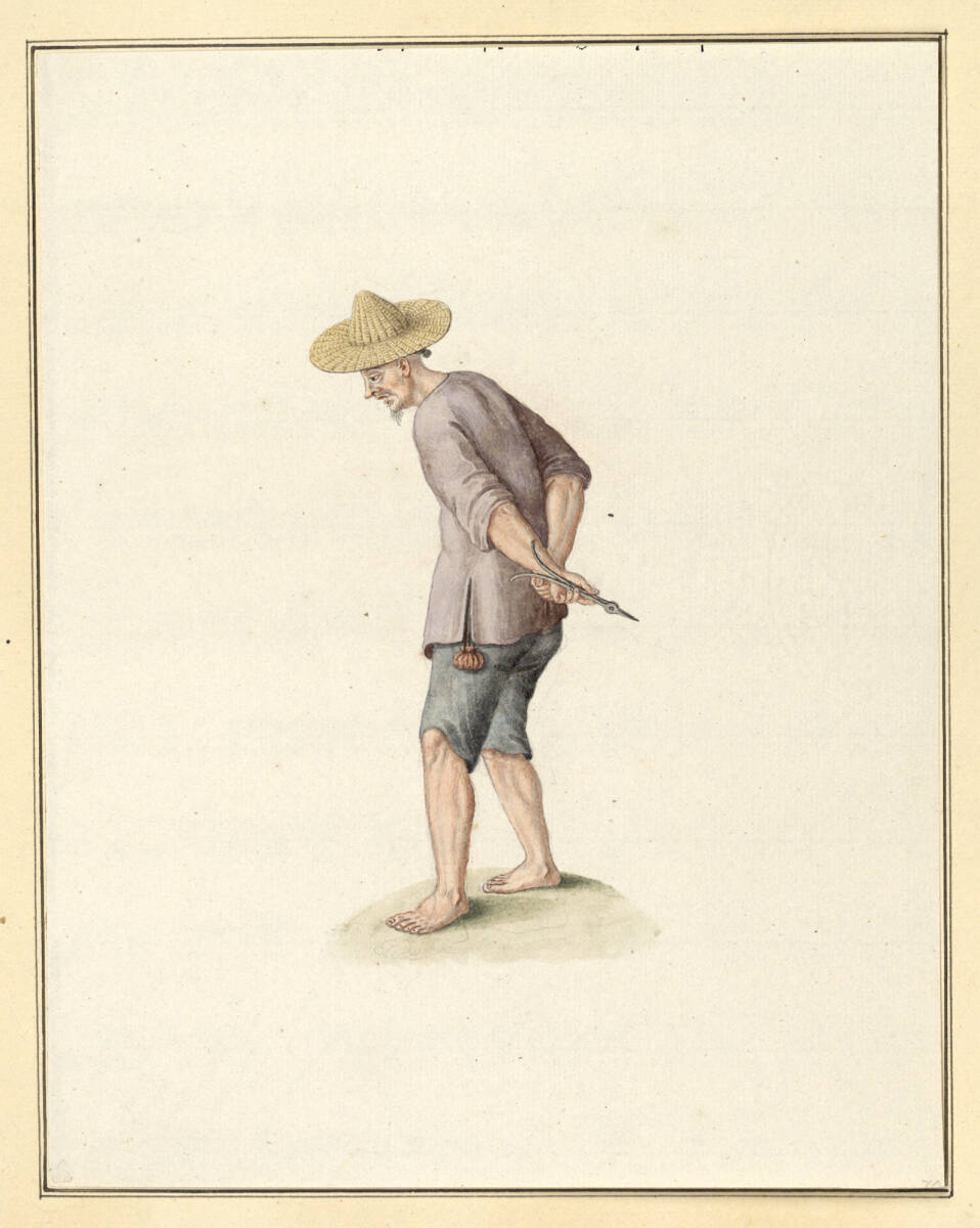 Anonym, Bleiplattenschneider