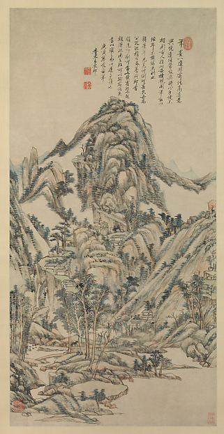 Wang Yuanqi, Landscape for Zhanting