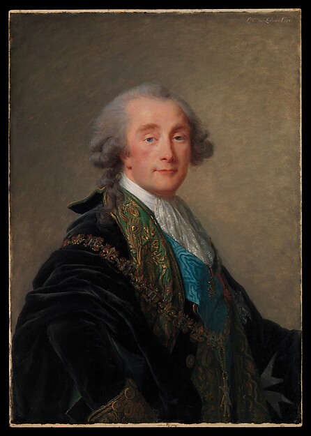 Elisabeth Louise Vigée Le Brun, Alexandre Charles Emmanuel de Crussol-Florensac (1743–1815)