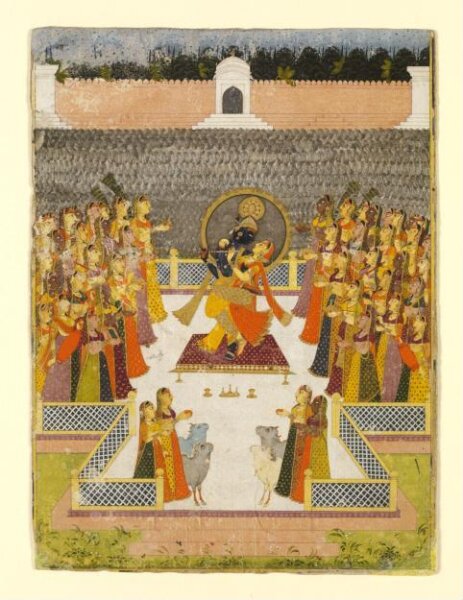 Unknown, Radha and Krishna