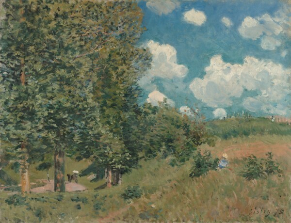 Alfred Sisley, The Road from Versailles to Saint-Germain