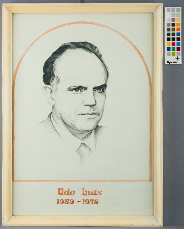 Kaire (author) Kemp-Tišler, Portrait. Udo Luts. 1959-1978
