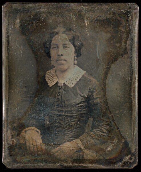 Unknown, [Portrait of a Seated, Middle-aged Woman]