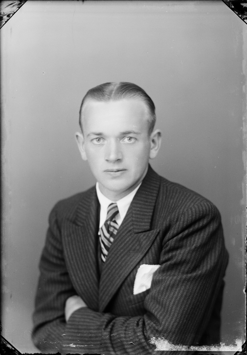 Skötsner-Edhlund, Ateljé Portrait - Albert Karlsson from Johannisfors, Uppland