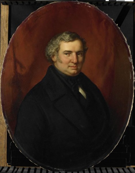 Bastiaan de Poorter, Posthumous Portrait of Hendrik André Cornelis Tierens, City Functionary of Heusden